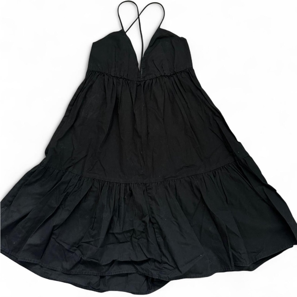 Black Zara Mini Halter Dress
